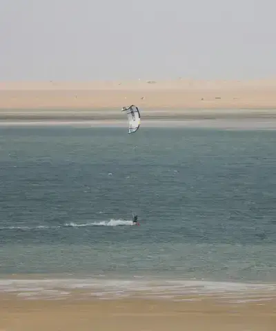 Eau plate et plan d'eau dégagé sur le speed spot