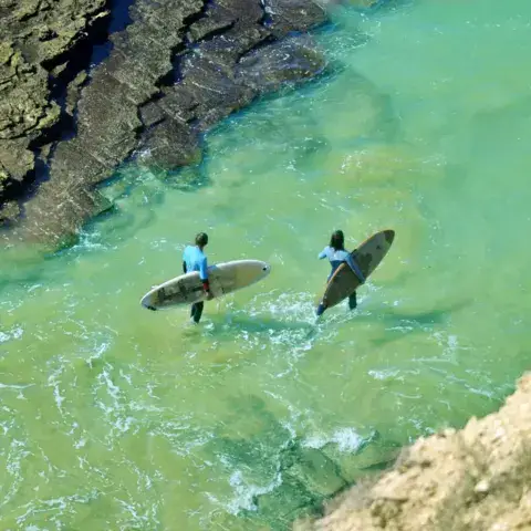 Killer Point, vue aérienne