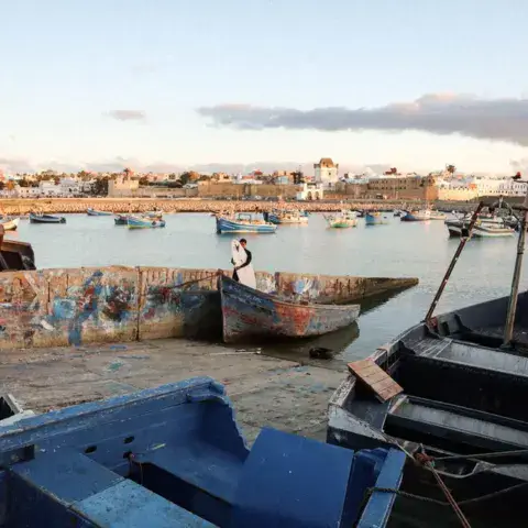 Le port de pêche d'Asilah, à quelques minutes du club