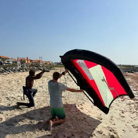 Cours de kitesurf à Santa Maria