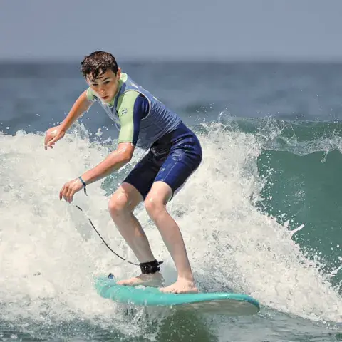 Surfari avec un adolescent