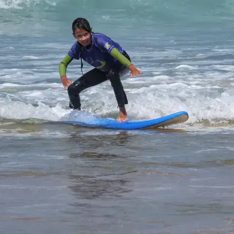 Cours de surf enfants