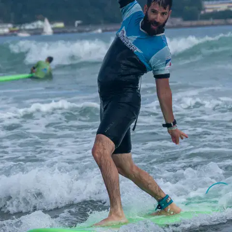 Cours de surf à Hendaye plage
