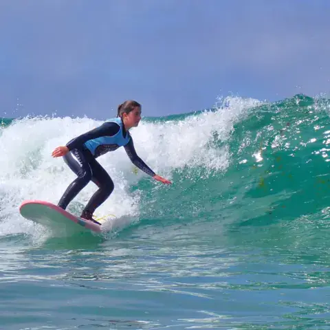 Cours de surf, Plouguerneau