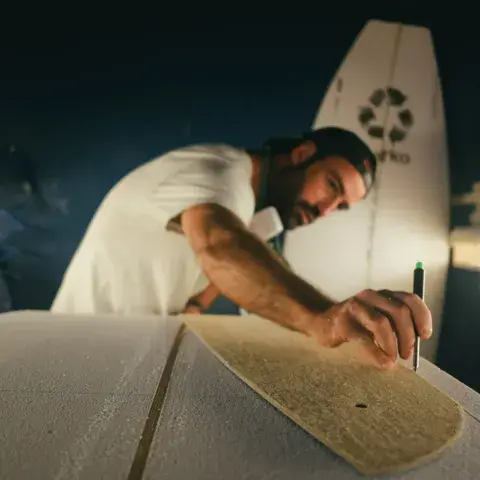 Shape d'une planche de surf