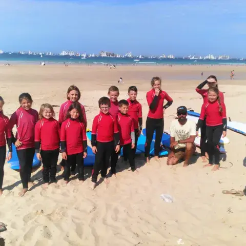 Cours de surf à Camaret