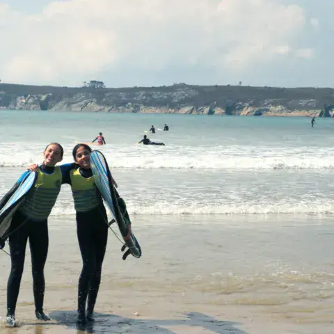 Élèves à l'eau, Crozon