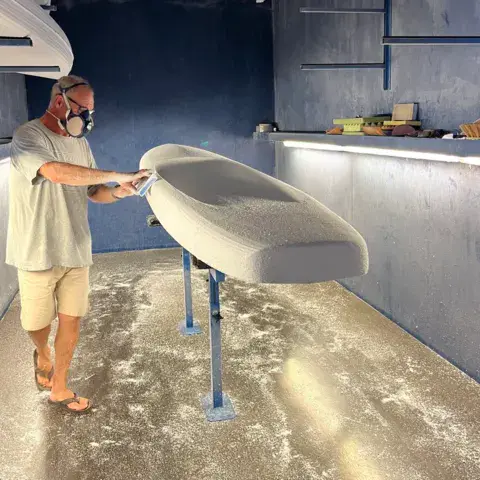 Salle de shape de l'atelier 3 Bay, Plescop