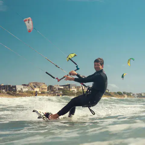Kitesurf à Guidel