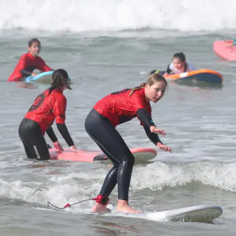 École de Surf de Bretagne, Penhors Plage