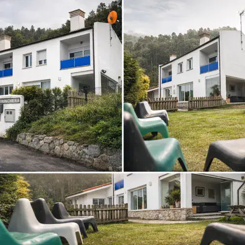La surf house La Trinchera et son jardin