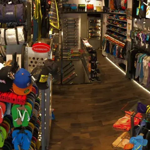 Intérieur du magasin