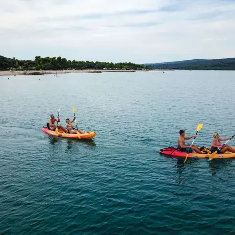 Sortie en kayak dans la baie