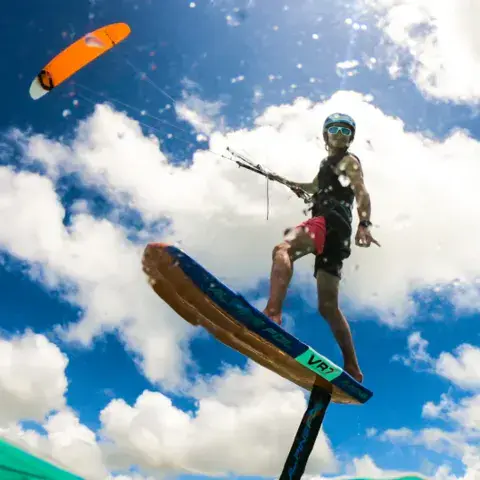 Kitefoil en navigation