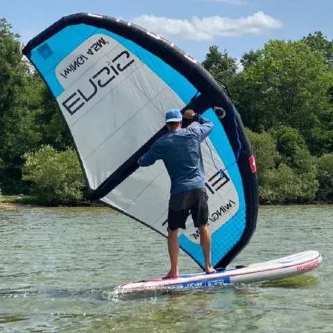 Wingsurf sur le lac de Starnberg