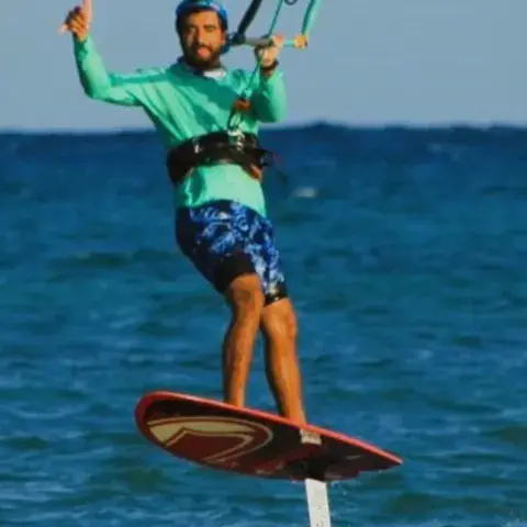 Kitefoil en mer