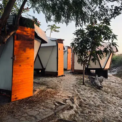 Les cabañas près du beach club