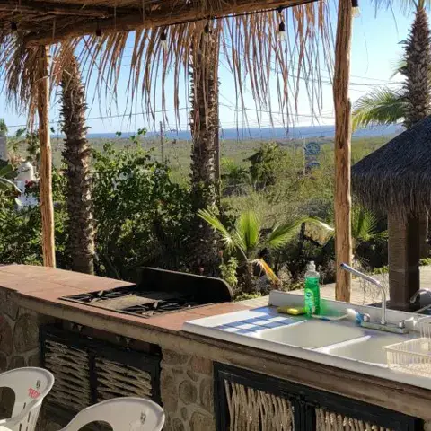 Cuisine commune en plein air