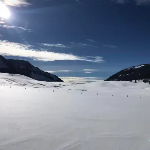 La plaine de Dran du plateau des Glieres — photo 6
