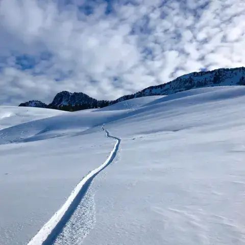 La plaine de Dran du plateau des Glieres — photo 3