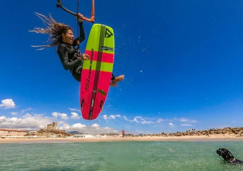Kitesurf devant Tarifa