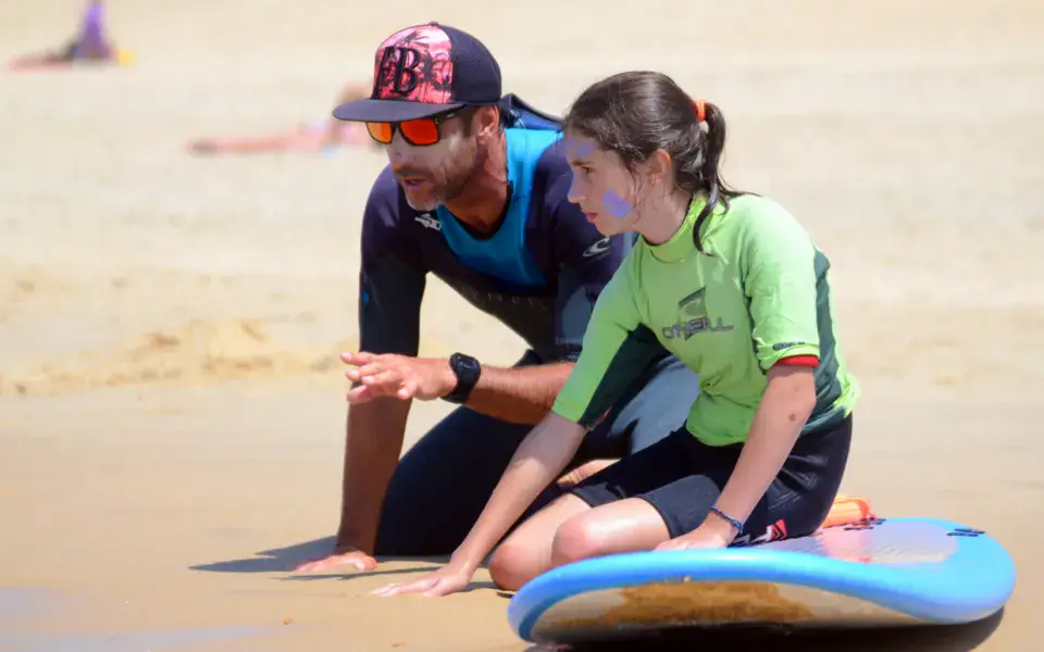 Cours particulier de surf à Labenne