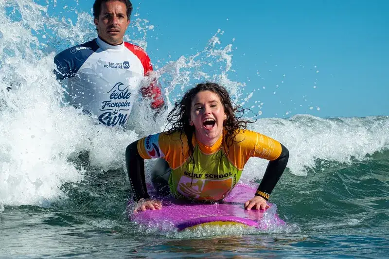École de surf Gold Coast, Hendaye