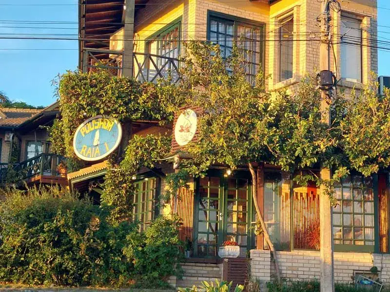 Façade de la pousada