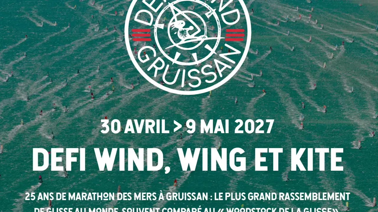 Poster: Défi Kite 2027 - Gruissan