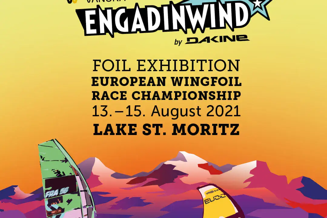 Affiche : Engadin wind 2021 - Silvaplana