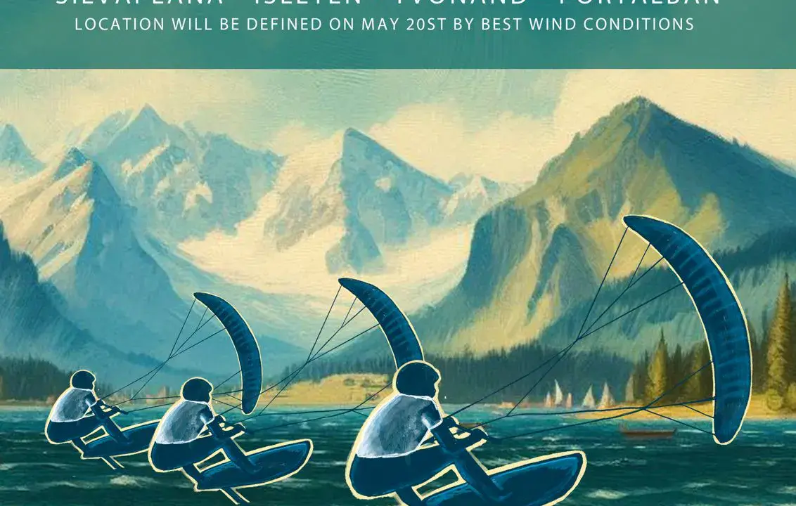 Affiche : Championnats Suisses SKA KiteFoil 2025