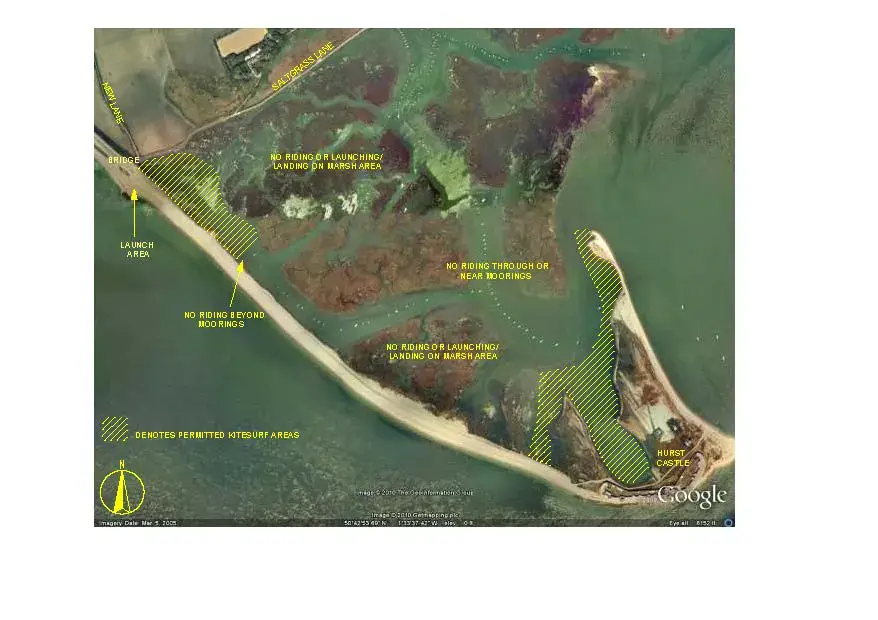 Spot de Hurst Castle UK