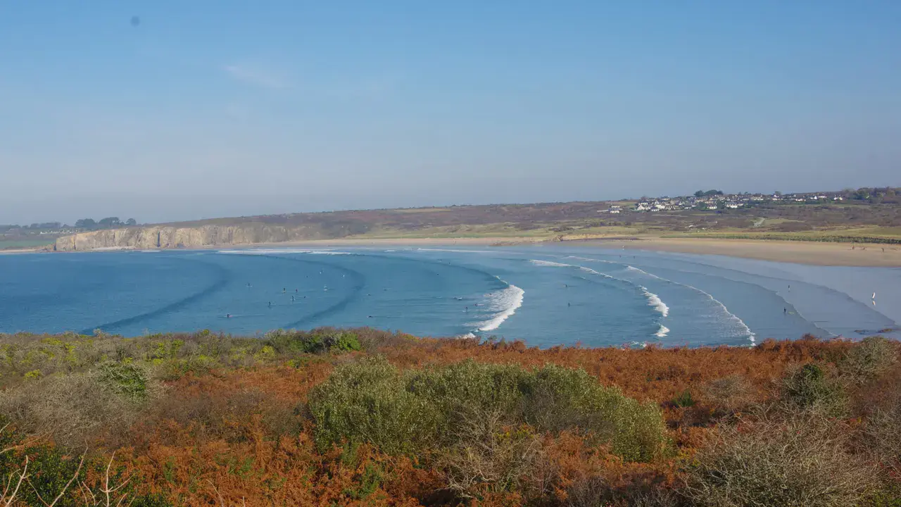 Kersiguenou / Goulien - Anse de Dinan, Crozon spot