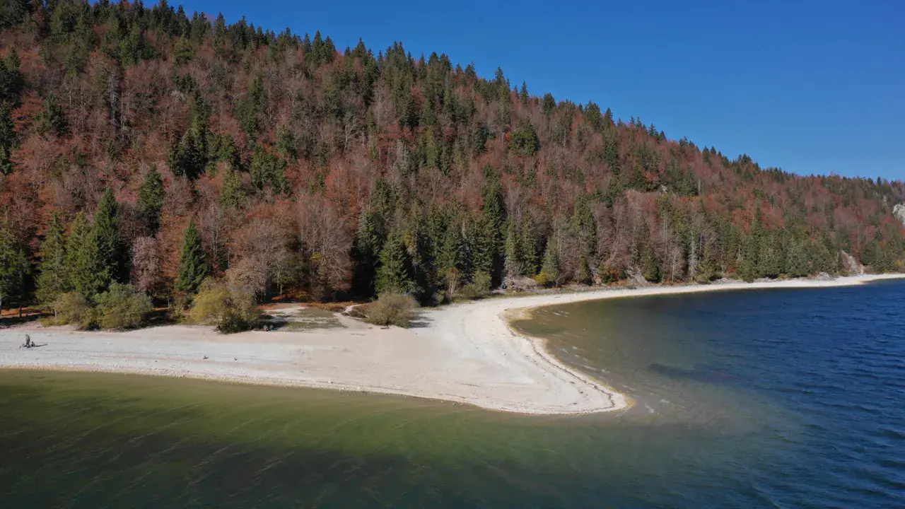 Lac de Joux - La pointe de Sable spot