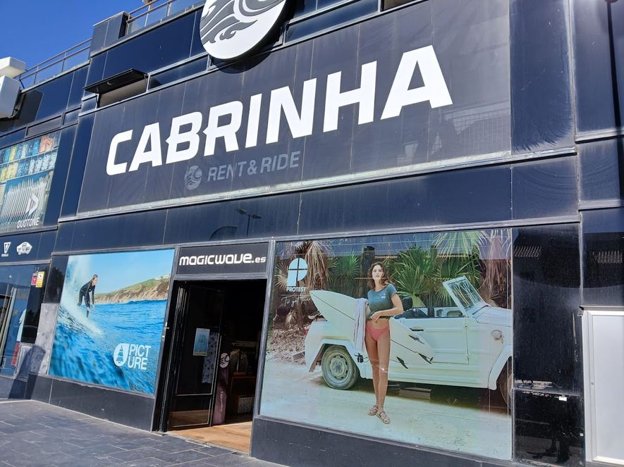 Façade du Cabrinha Pro Shop, polígono La Vega