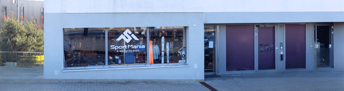 Façade du magasin Sportmania à Saint-Sulpice