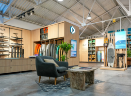 Intérieur de la boutique WET, polígono La Vega