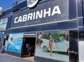 Façade du Cabrinha Pro Shop, polígono La Vega