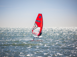 Windfoil en mer