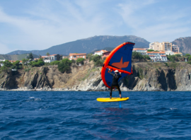 Wingfoil dans la baie de Banyuls