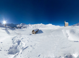 Zone d'apprentissage sous le col du Simplon