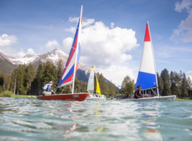 Dériveurs du centre sur le Heidsee