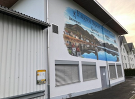 Le bâtiment du magasin à Willerzell
