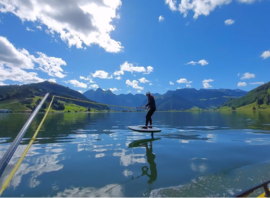 Initiation au foil sur le Sihlsee