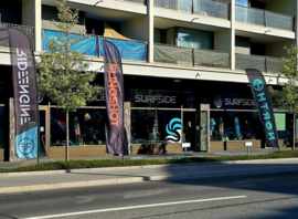 La devanture du magasin à Ebikon