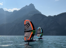 Wingfoil sur le lac d'Uri