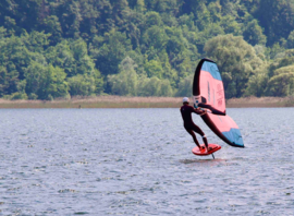 Wingfoil sur le lac d'Alpnach