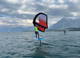 Wingfoil sur le lac de Thoune