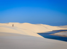La Dune Blanche et la lagune
