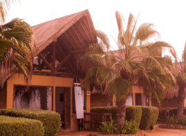 Un bungalow de l'éco-lodge
